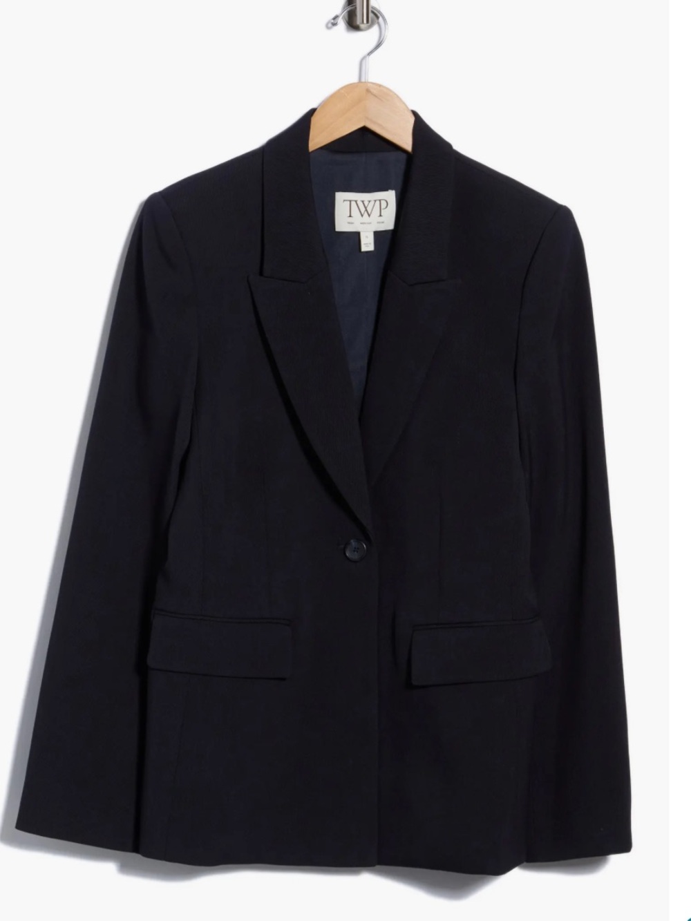 TWP 100% wool boy blazer in Midnight NEW